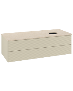 Villeroy & Boch Antao Waschtischunterschrank 1200x360x500mm K23113HJ mit Struktur FK/AP: HJ/3