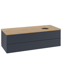 Villeroy & Boch Antao Waschtischunterschrank 1200x360x500mm K23151HG mit Struktur FK/AP: HG/1