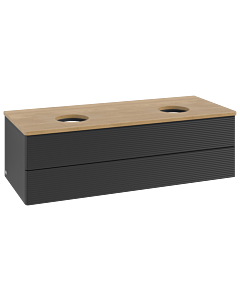 Villeroy & Boch Antao Waschtischunterschrank 1200x360x500mm K24111PD mit Struktur FK/AP: PD/1