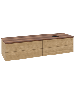 Villeroy & Boch Antao vanity unit 1600x360x500mm K27112HN with structure FK/AP: HN/2