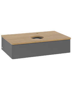 Villeroy & Boch Antao vanity unit 800x190x500mm L08051GK with lighting FK/AP: GK/ 2000