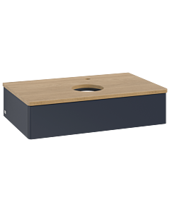 Villeroy & Boch Antao Waschtischunterschrank 800x190x500mm L08051HG mit Beleuchtung FK/AP: HG/1