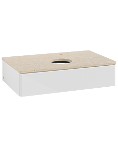 Villeroy & Boch Antao Waschtischunterschrank 800x190x500mm L08053GF mit Beleuchtung FK/AP: GF/3