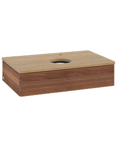 Villeroy & Boch Antao Waschtischunterschrank 800x190x500mm L08151HM mit Beleuchtung mit Struktur FK/AP: HM/1