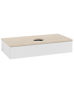 Villeroy & Boch Antao Waschtischunterschrank 1000x190x500mm L09113GF mit Beleuchtung mit Struktur FK/AP: GF/3