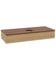 Villeroy & Boch Antao Waschtischunterschrank 1200x190x500mm L10052HN mit Beleuchtung FK/AP: HN/2
