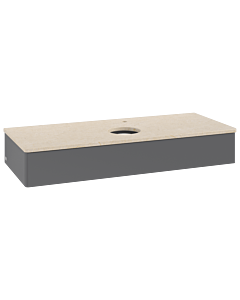 Villeroy & Boch Antao vanity unit 1200x190x500mm L10053GK with lighting FK/AP: GK/3