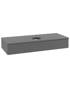 Villeroy & Boch Antao Waschtischunterschrank 1200x190x500mm L10150GK mit Beleuchtung mit Struktur FK/AP: GK/0