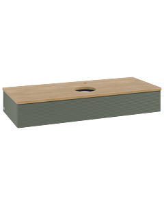 Villeroy & Boch Antao Waschtischunterschrank 1200x190x500mm L10151HL mit Beleuchtung mit Struktur FK/AP: HL/1