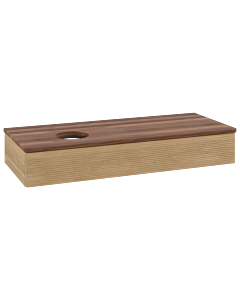 Villeroy & Boch Antao Waschtischunterschrank 1200x190x500mm L11112HN mit Beleuchtung mit Struktur FK/AP: HN/2