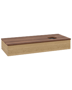 Villeroy & Boch Antao meuble sous vasque 1200x190x500mm L12012HN avec éclairage FK/AP: HN/2