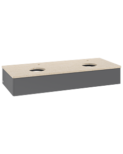 Villeroy & Boch Antao Waschtischunterschrank 1200x190x500mm L13053GK mit Beleuchtung FK/AP: GK/3