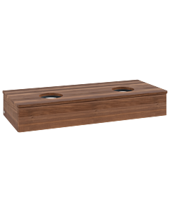 Villeroy & Boch Antao Waschtischunterschrank 1200x190x500mm L13112HM mit Beleuchtung mit Struktur FK/AP: HM/2