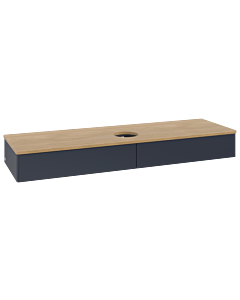 Villeroy & Boch Antao meuble sous vasque 1600x190x500mm L14011HG avec éclairage FK/AP: HG/ 2000