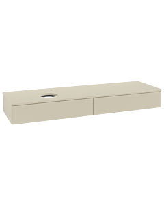 Villeroy & Boch Antao Waschtischunterschrank 1600x190x500mm L15050HJ mit Beleuchtung FK/AP: HJ/0