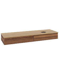 Villeroy & Boch Antao Waschtischunterschrank 1600x190x500mm L16011HM mit Beleuchtung FK/AP: HM/1