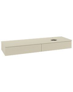 Villeroy & Boch Antao vanity unit 1600x190x500mm L16150HJ with lighting with structure FK/AP: HJ/ 1930