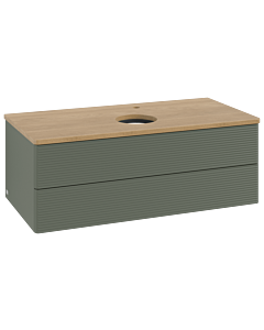 Villeroy & Boch Antao Waschtischunterschrank 1000x360x500mm L20151HL mit Beleuchtung mit Struktur FK/AP: HL/1