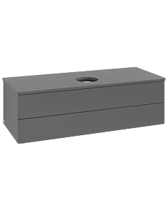 Villeroy & Boch Antao Waschtischunterschrank 1200x360x500mm L21010GK mit Beleuchtung FK/AP: GK/0