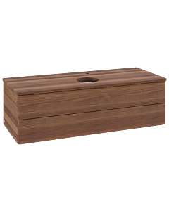 Villeroy & Boch Antao Waschtischunterschrank 1200x360x500mm L21152HM mit Beleuchtung mit Struktur FK/AP: HM/2