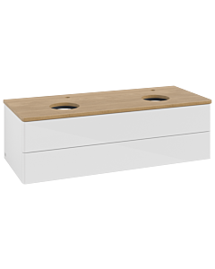 Villeroy & Boch Antao Waschtischunterschrank 1200x360x500mm L24051GF mit Beleuchtung FK/AP: GF/1