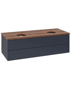 Villeroy & Boch Antao Waschtischunterschrank 1200x360x500mm L24052HG mit Beleuchtung FK/AP: HG/2