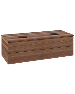 Villeroy & Boch Antao Waschtischunterschrank 1200x360x500mm L24112HM mit Beleuchtung mit Struktur FK/AP: HM/2