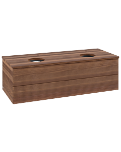 Villeroy & Boch Antao Waschtischunterschrank 1200x360x500mm L24152HM mit Beleuchtung mit Struktur FK/AP: HM/2