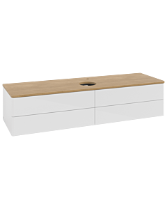 Villeroy & Boch Antao meuble sous vasque 1600x360x500mm L25051GF avec éclairage FK/AP: GF/ 2000