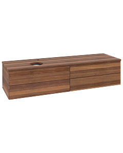 Villeroy & Boch Antao Waschtischunterschrank 1600x360x500mm L26052HM mit Beleuchtung FK/AP: HM/2