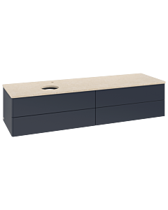 Villeroy & Boch Antao Waschtischunterschrank 1600x360x500mm L26053HG mit Beleuchtung FK/AP: HG/3