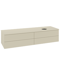 Villeroy & Boch Antao Waschtischunterschrank 1600x360x500mm L27010HJ mit Beleuchtung FK/AP: HJ/0