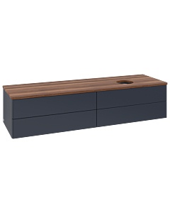 Villeroy & Boch Antao Waschtischunterschrank 1600x360x500mm L27012HG mit Beleuchtung FK/AP: HG/2