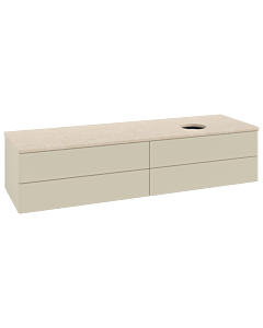 Villeroy & Boch Antao vanity unit 1600x360x500mm L27013HJ with lighting FK/AP: HJ/3