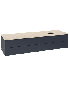 Villeroy & Boch Antao Waschtischunterschrank 1600x360x500mm L27053HG mit Beleuchtung FK/AP: HG/3