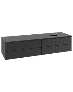 Villeroy & Boch Antao Waschtischunterschrank 1600x360x500mm L27110PD mit Beleuchtung mit Struktur FK/AP: PD/0