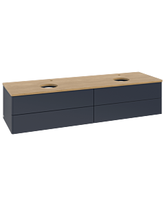 Villeroy & Boch Antao vanity unit 1600x360x500mm L28051HG with lighting FK/AP: HG/ 2000