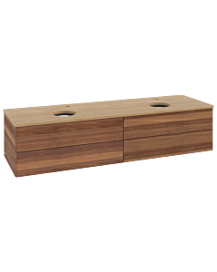 Villeroy & Boch Antao vanity unit 1600x360x500mm L28051HM with lighting FK/AP: HM/ 2000