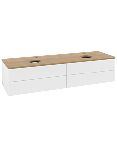 Villeroy & Boch Antao vanity unit 1600x360x500mm L28051MT with lighting FK/AP: MT/ 2000