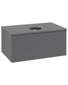 Villeroy & Boch Antao vanity unit 800x360x500mm L30110GK with lighting with structure FK/AP: GK/ 1930