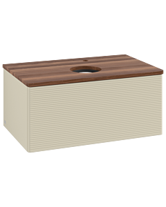 Villeroy & Boch Antao Waschtischunterschrank 800x360x500mm L30152HJ mit Beleuchtung mit Struktur FK/AP: HJ/2