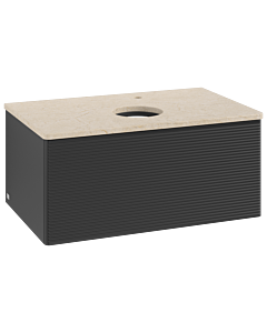 Villeroy & Boch Antao Waschtischunterschrank 800x360x500mm L30153PD mit Beleuchtung mit Struktur FK/AP: PD/3