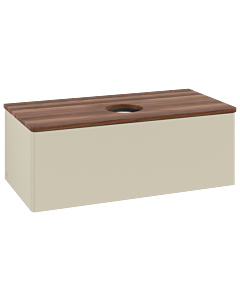 Villeroy & Boch Antao Waschtischunterschrank 1000x360x500mm L31012HJ mit Beleuchtung FK/AP: HJ/2