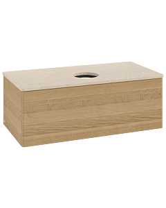 Villeroy & Boch Antao Waschtischunterschrank 1000x360x500mm L31013HN mit Beleuchtung FK/AP: HN/3