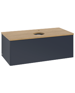 Villeroy & Boch Antao Waschtischunterschrank 1000x360x500mm L31051HG mit Beleuchtung FK/AP: HG/1