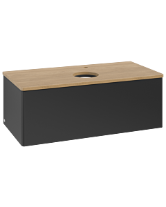 Villeroy & Boch Antao Waschtischunterschrank 1000x360x500mm L31051PD mit Beleuchtung FK/AP: PD/1