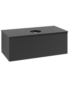 Villeroy & Boch Antao Waschtischunterschrank 1000x360x500mm L31110PD mit Beleuchtung mit Struktur FK/AP: PD/0