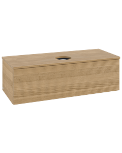 Villeroy & Boch Antao Waschtischunterschrank 1200x360x500mm L32111HN mit Beleuchtung mit Struktur FK/AP: HN/1