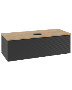 Villeroy & Boch Antao Waschtischunterschrank 1200x360x500mm L32111PD mit Beleuchtung mit Struktur FK/AP: PD/1
