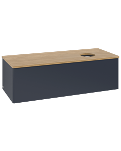 Villeroy & Boch Antao Waschtischunterschrank 1200x360x500mm L34011HG mit Beleuchtung FK/AP: HG/1